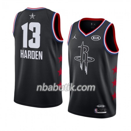 NBA Mænd Trøje Houston Rockets James Harden 13 2019 All-Star Jordan Brand Sort Swingman NBA Mænd Trøje Houston Rockets James Harden 13 2019 All-Star Jordan Brand Sort Swingman
